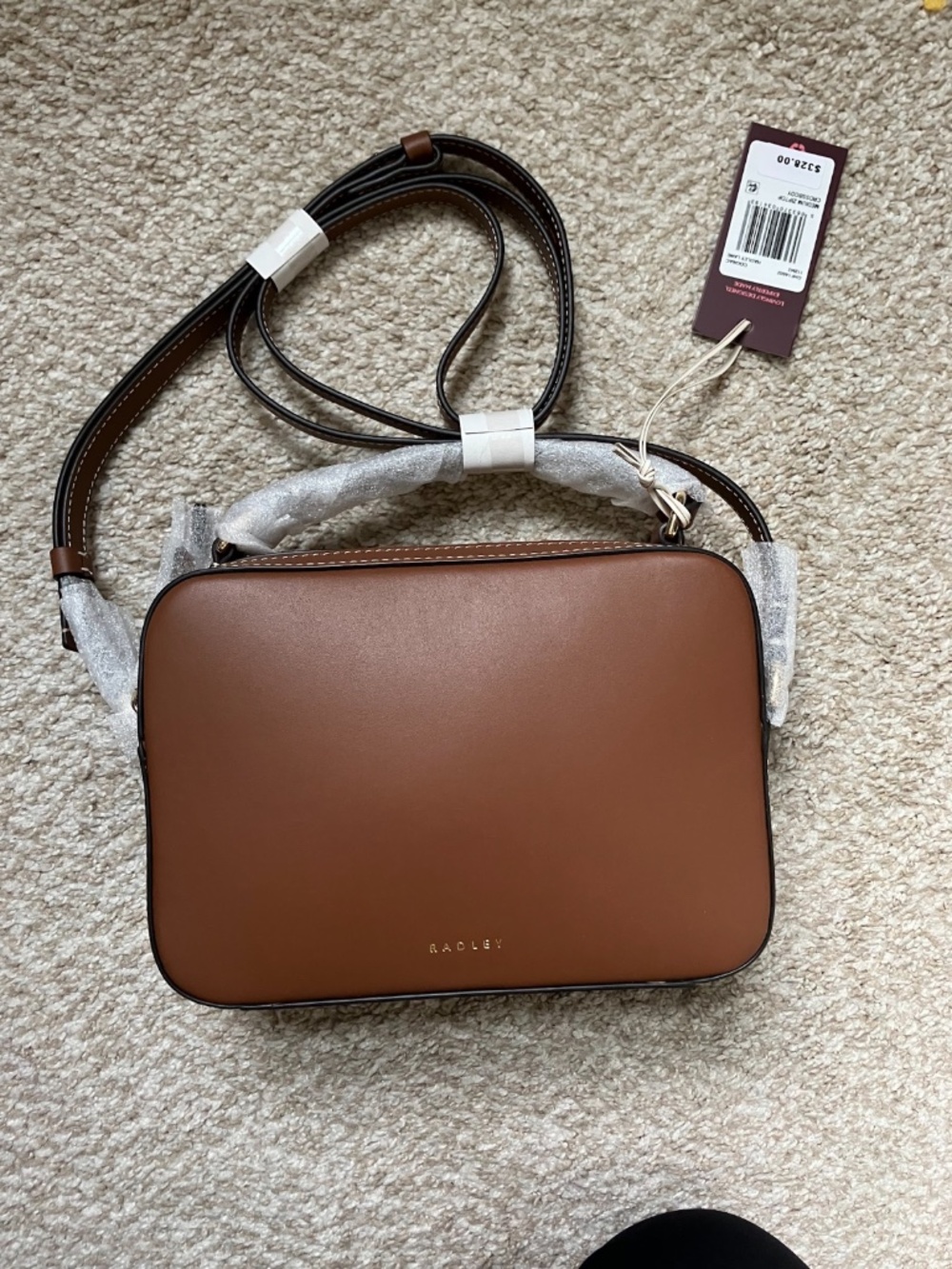 Radley London Brown Leather Crossbody Bag - Hadley Lane